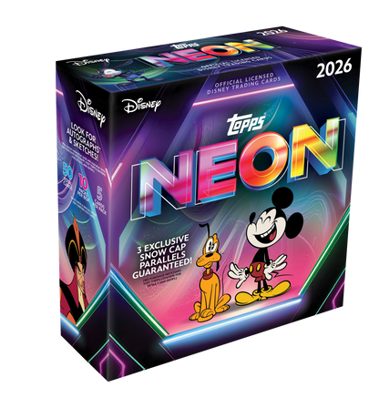 2026 Topps Disney Neon Mega Box