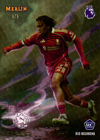 2026 Topps Merlin Premier League Soccer Blaster Box