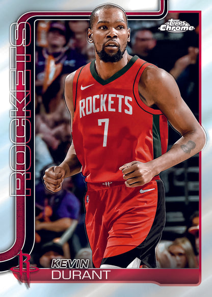 2025/26 Topps Chrome Basketball Mega Box