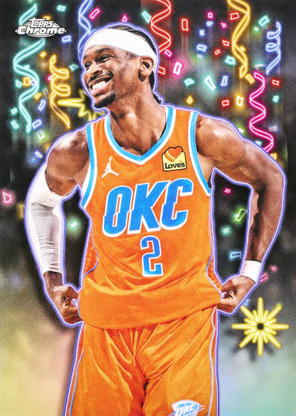 2025/26 Topps Chrome Update Series Basketball Jumbo Box