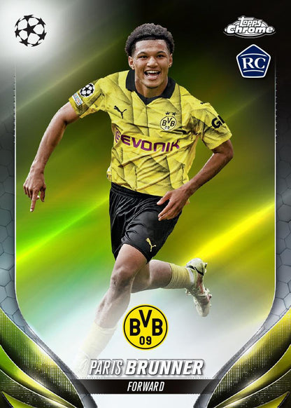 2023/24 Topps UEFA Club Competitions Chrome Soccer Breaker's Delight Box