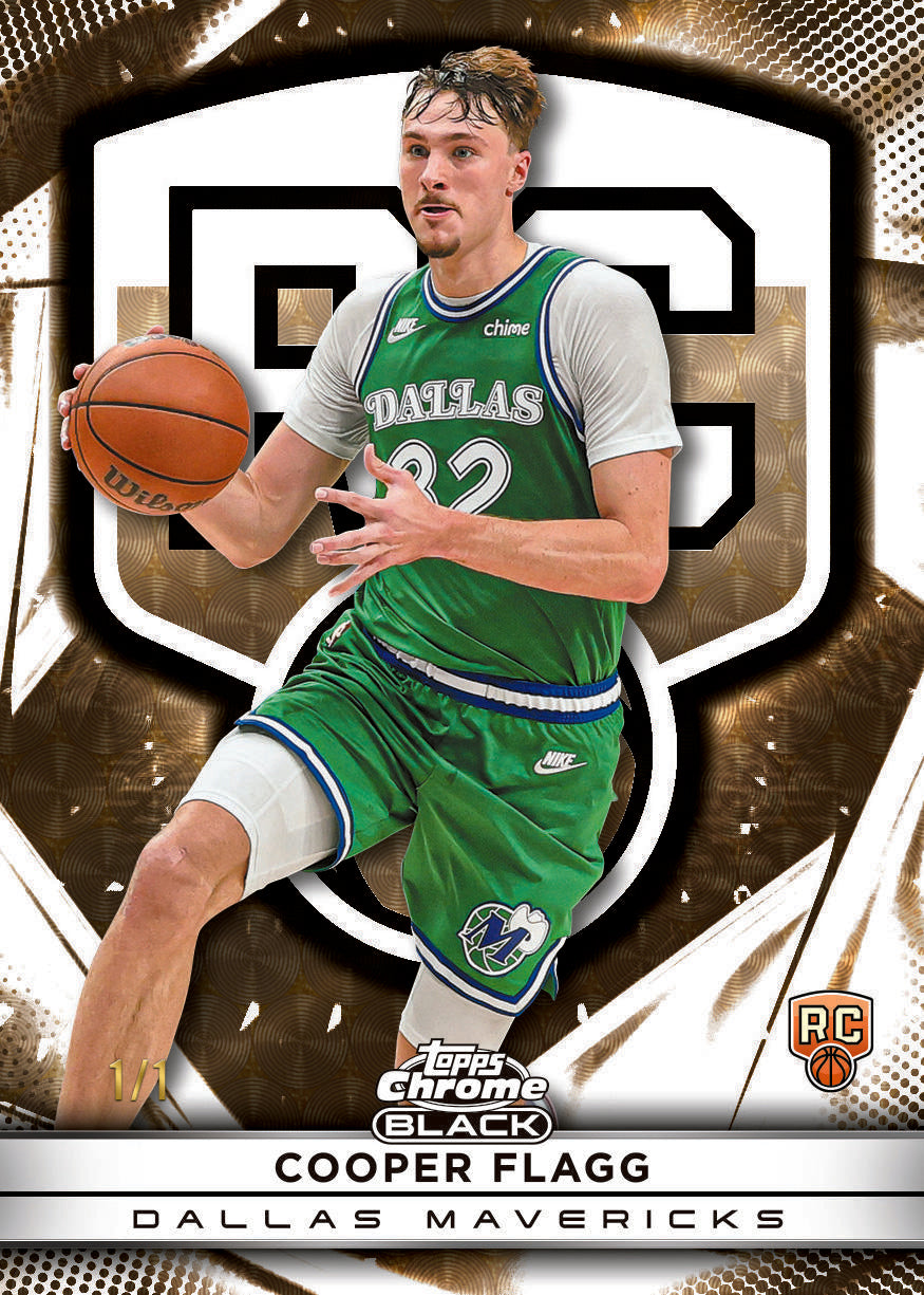 2025/26 Topps Chrome Black Basketball Hobby Box