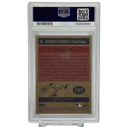 2022 Topps Wander Franco #26 Rookie PSA 10