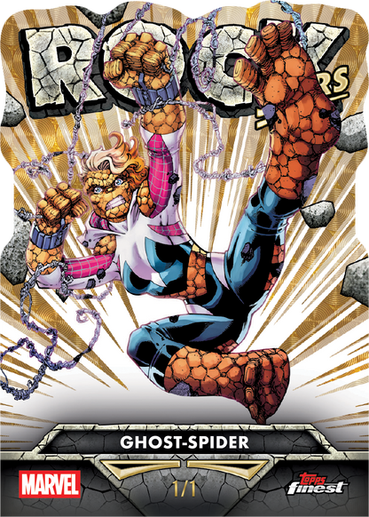 2026 Topps Marvel Finest The Fantastic Four 65th Anniversary Hobby Box