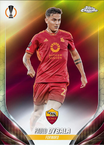 2023/24 Topps UEFA Club Competitions Chrome Soccer Breaker's Delight Box