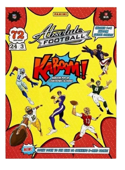 2024 Panini Absolute Football KABOOM! Countdown Calendar