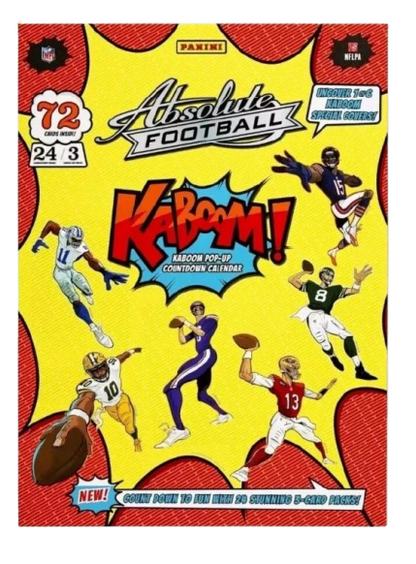 2024 Panini Absolute Football KABOOM! Countdown Calendar