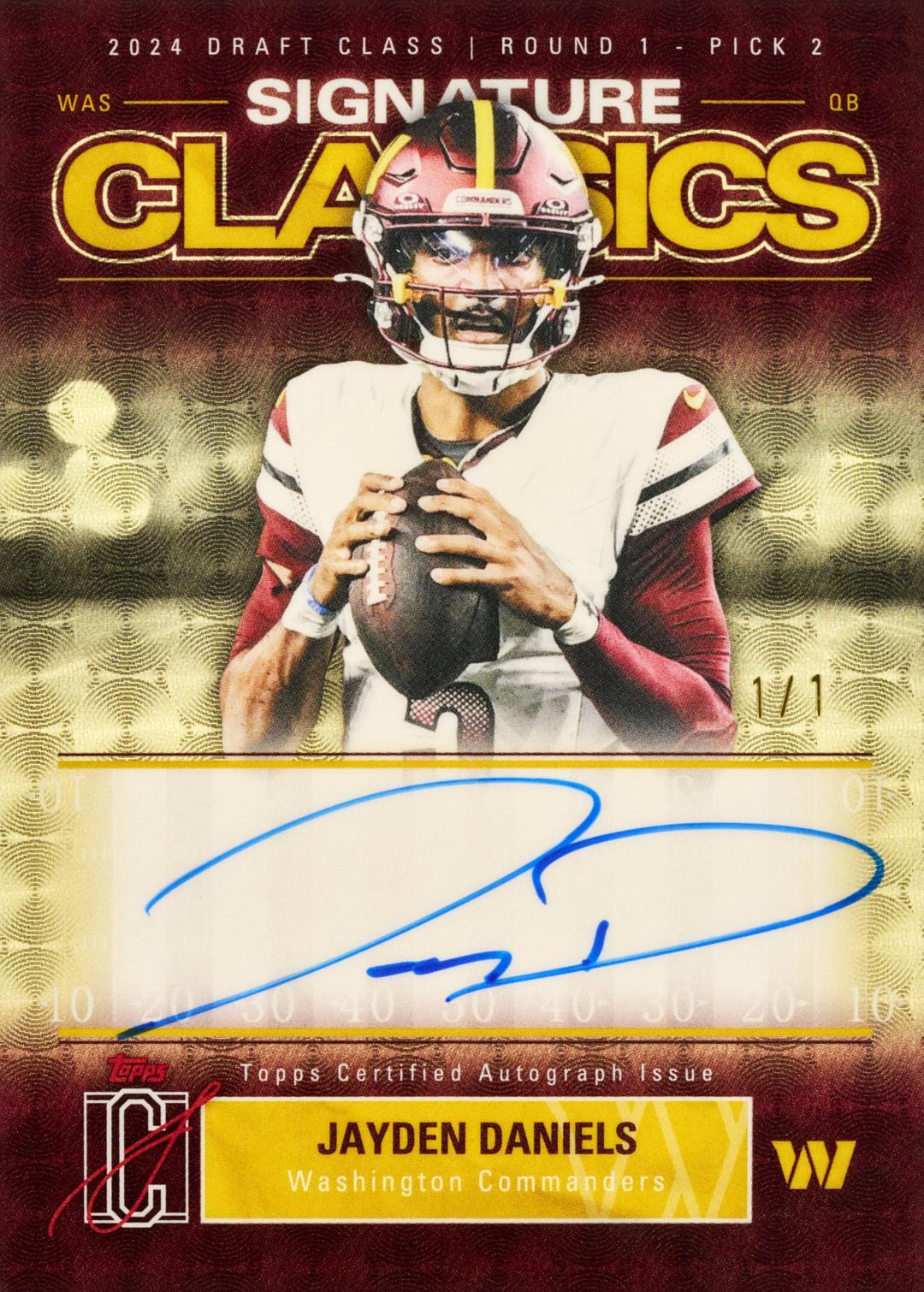 2025 Topps Signature Class Football Mega Box