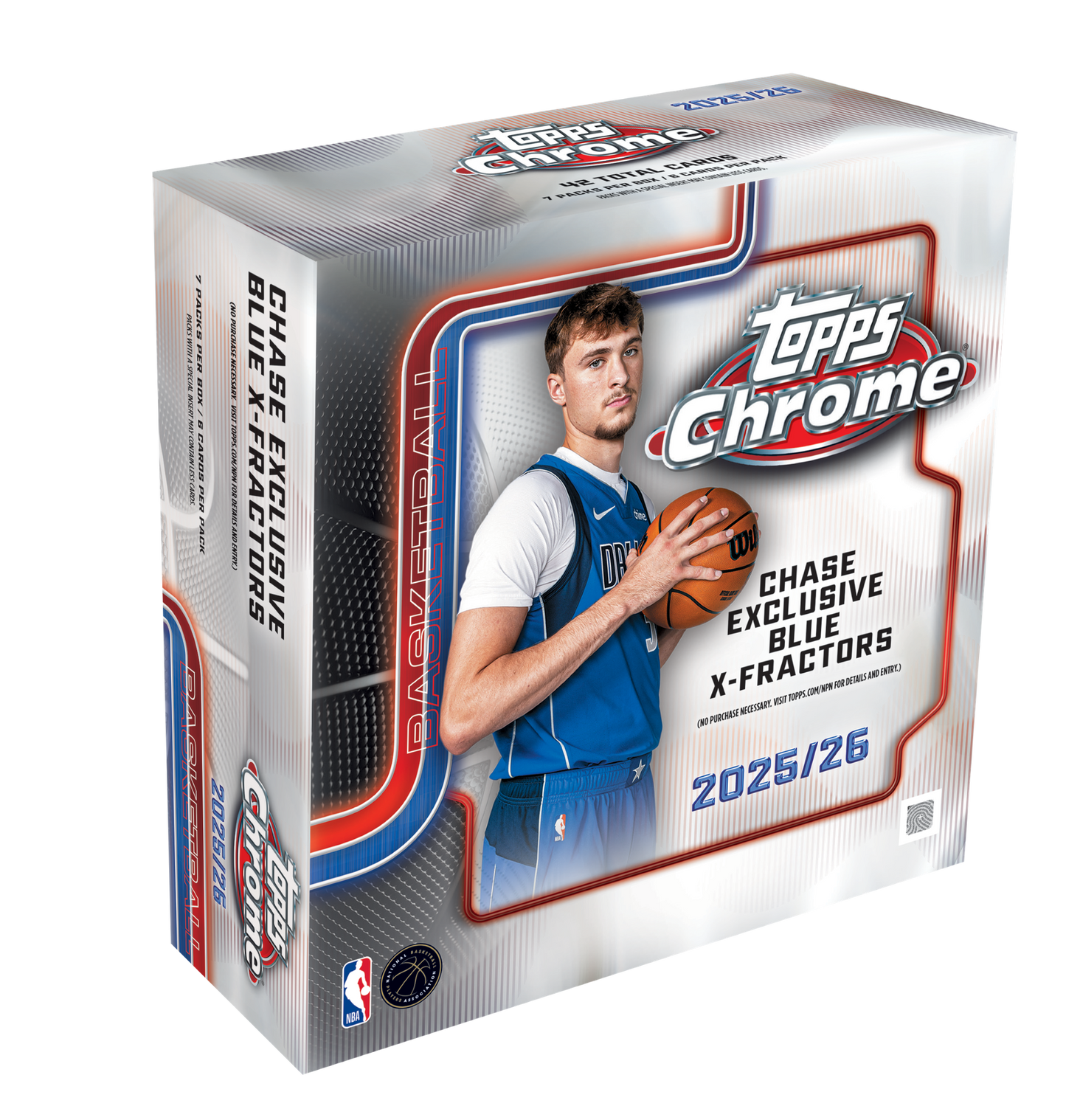 2025/26 Topps Chrome Basketball Mega Box