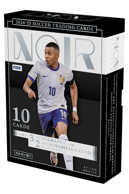 2024/25 Panini Noir Soccer Hobby 3 Box Case