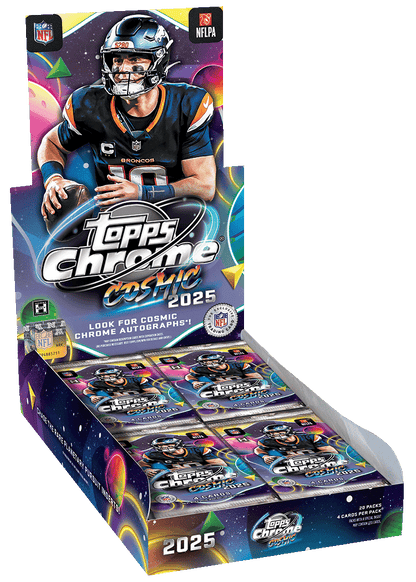 2025 Topps Cosmic Chrome Football Hobby 8 Box Case