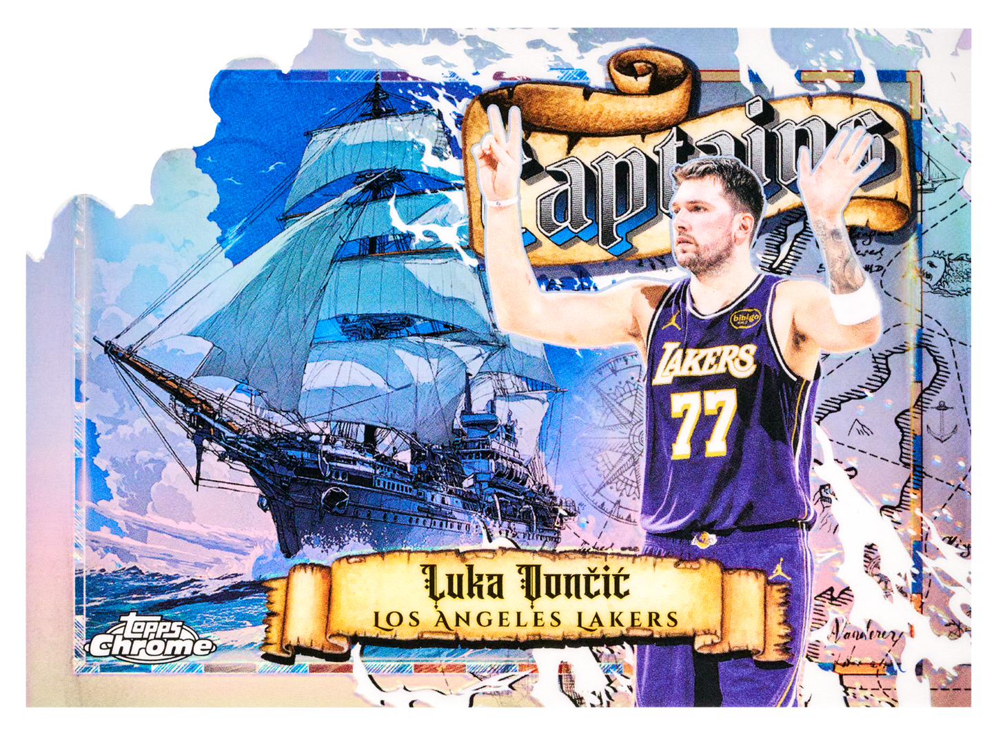 2025/26 Topps Chrome Update Series Basketball Jumbo Box