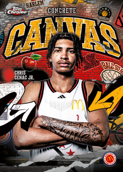 2025 Topps Chrome McDonald's All American Basketball Mega Box