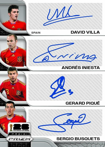 2026 Panini Prizm World Cup Soccer Hobby 12 Box Case