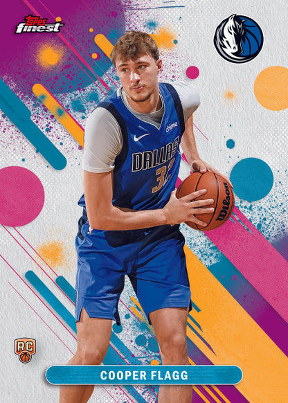 2025/26 Topps Finest Basketball Hobby 8 Box Case