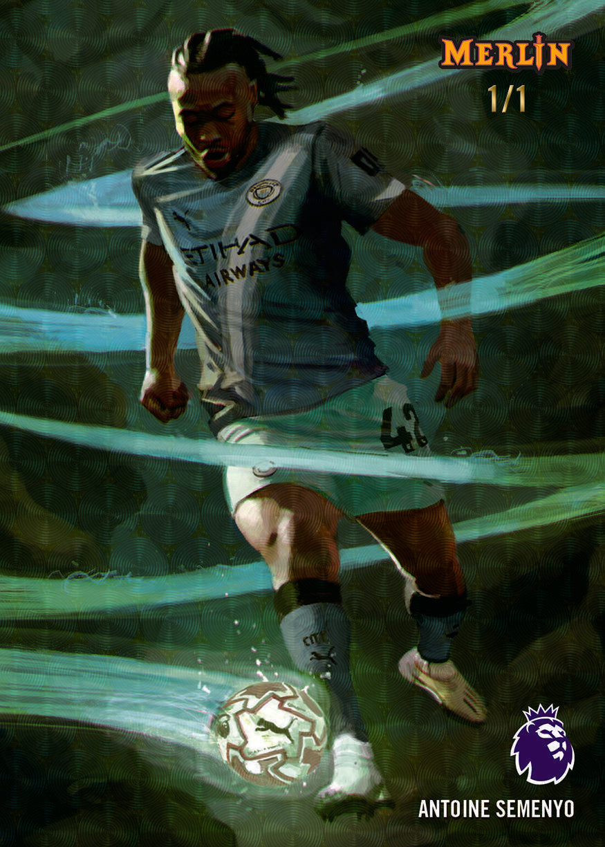 2026 Topps Merlin Premier League Soccer Blaster Box