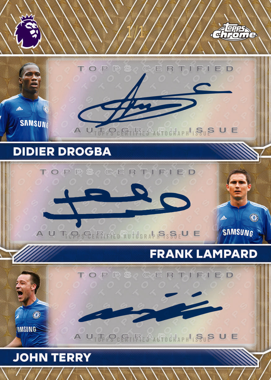 2026 Topps Chrome Premier League Soccer Blaster 40 Box Case