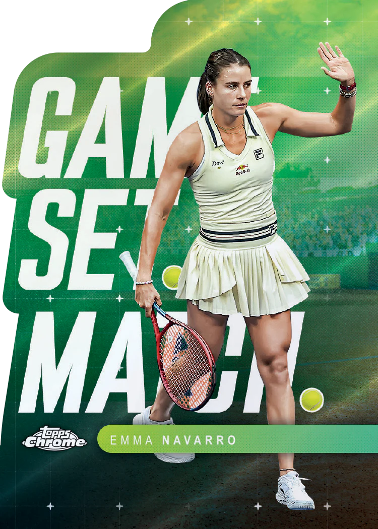 2025 Topps Chrome Tennis Hobby Box