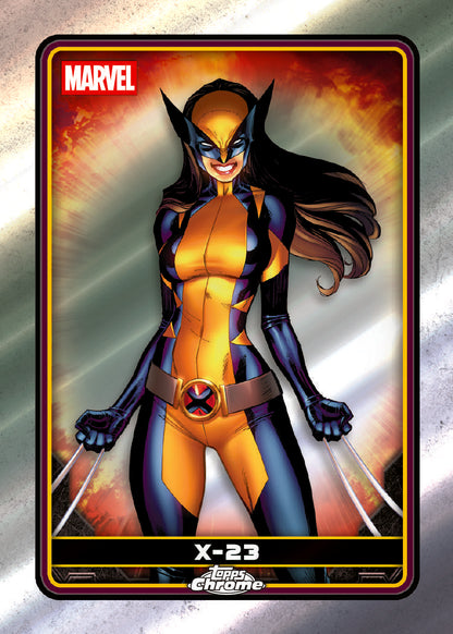 2025 Topps Chrome Marvel Deadpool Blaster Box