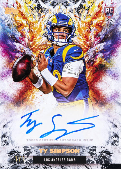 2026 Topps Inception Football Hobby 8 Box Case