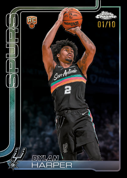 2025/26 Topps Chrome Update Series Basketball Delight 6 Box Case