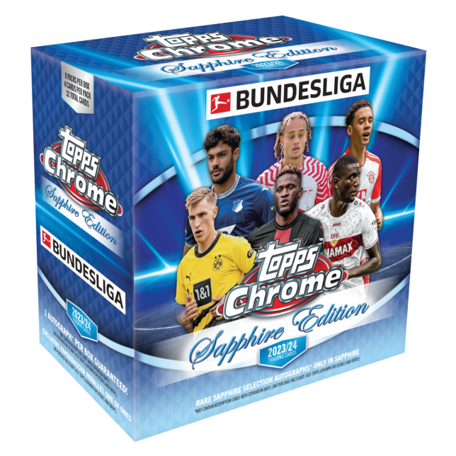 2023/24 Topps Chrome Sapphire Bundesliga Soccer
