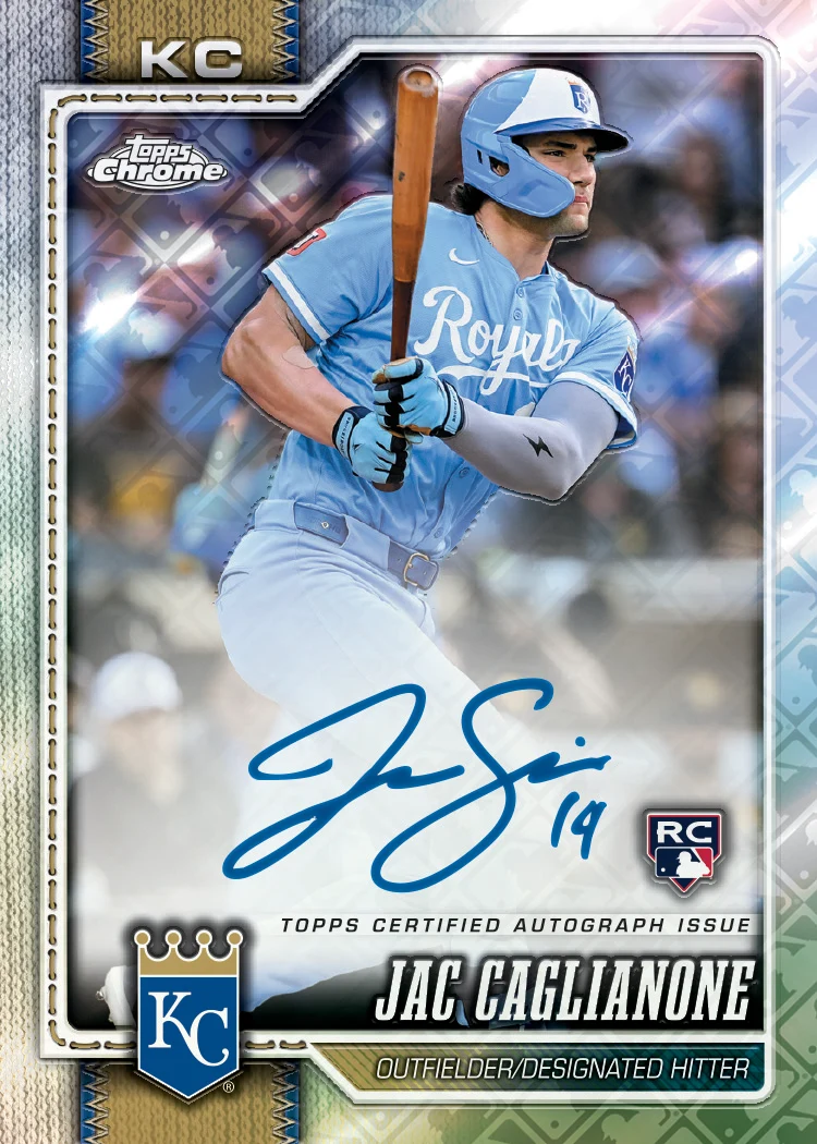 2026 Topps Chrome Baseball Logofractor Edition Box