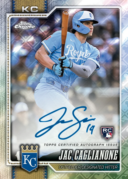2026 Topps Chrome Baseball Logofractor Edition Box