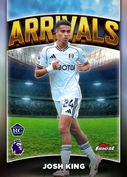 2026 Topps Finest Premier League Soccer Hobby 8 Box Case