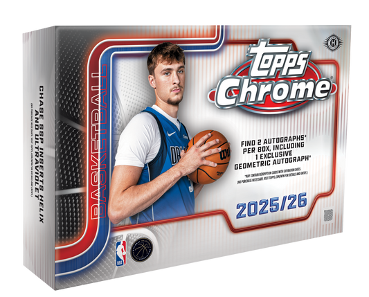 2025/26 Topps Chrome Basketball Breaker's Delight Box