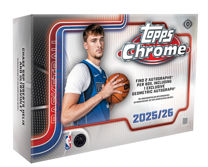 2025/26 Topps Chrome Basketball Breaker's Delight 6 Box Case