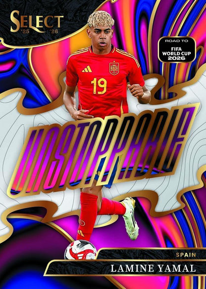 2025/26 Panini Select Road To FIFA World Cup 2026 Soccer Hobby Box