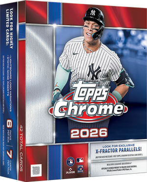 2026 Topps Chrome Baseball Mega Box