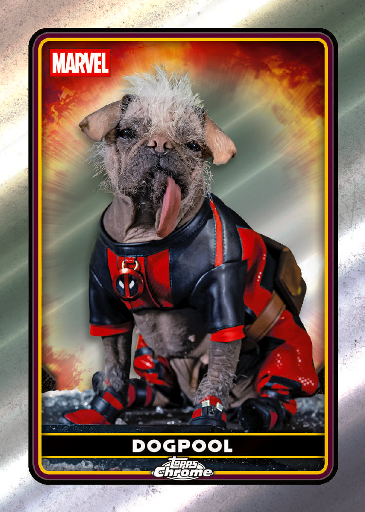 2025 Topps Chrome Marvel Deadpool Blaster Box