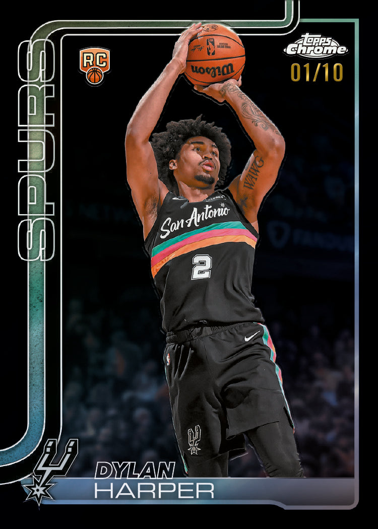2025/26 Topps Chrome Update Series Basketball Blaster Box