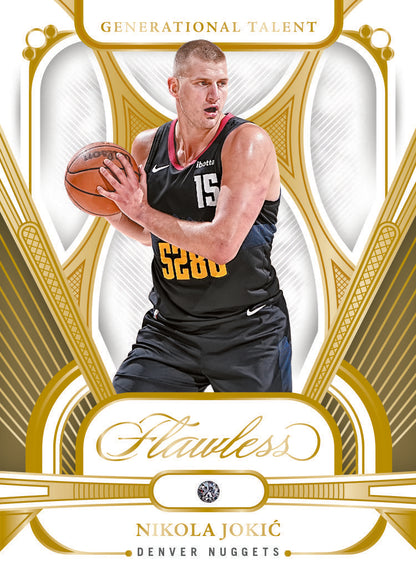 2023/24 Panini Flawless Basketball Hobby 2 Box Case