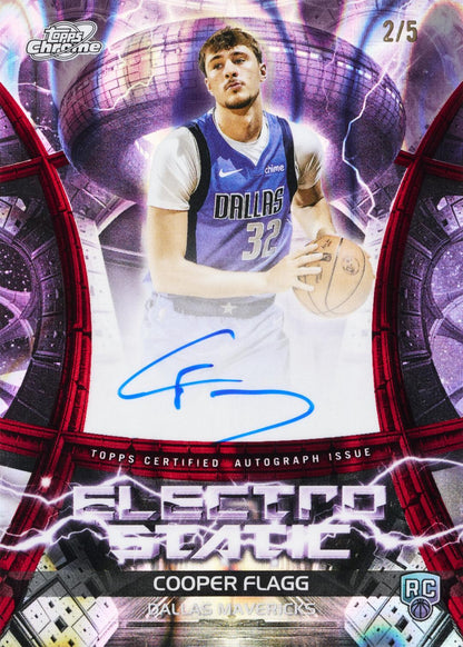 2025/26 Topps Cosmic Chrome Basketball Hobby 8 Box Case