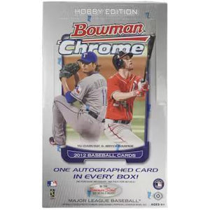 2012 Bowman  Chrome Hobby