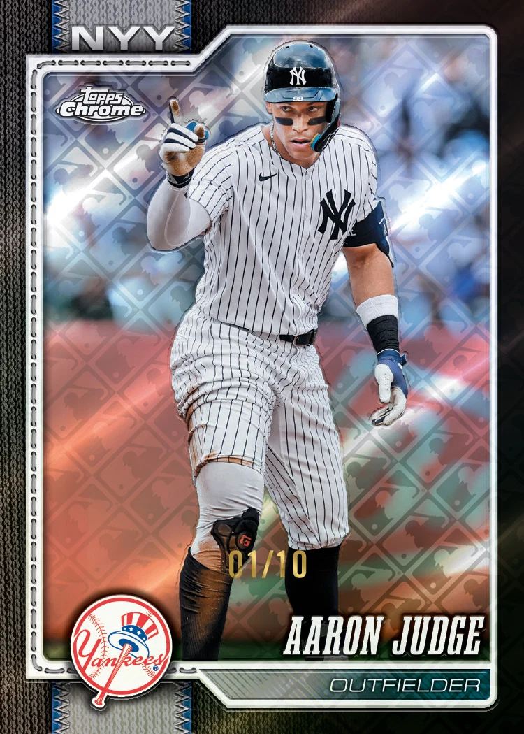 2026 Topps Chrome Baseball Logofractor Edition Box