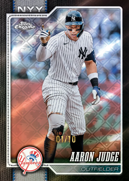 2026 Topps Chrome Baseball Logofractor Edition Box