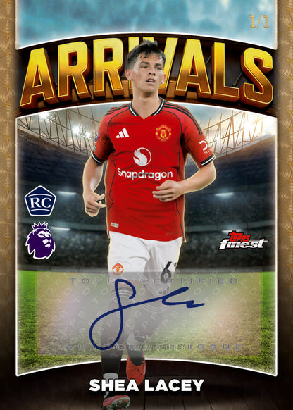 2026 Topps Finest Premier League Soccer Hobby 8 Box Case