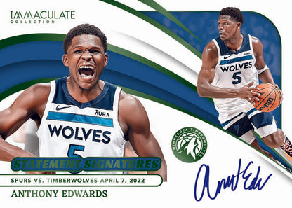 2023/24 Panini Immaculate Basketball Hobby Box