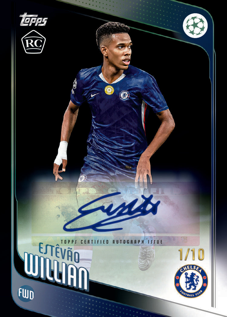 2025/26 Topps UEFA Club Competitions Soccer Blaster Box