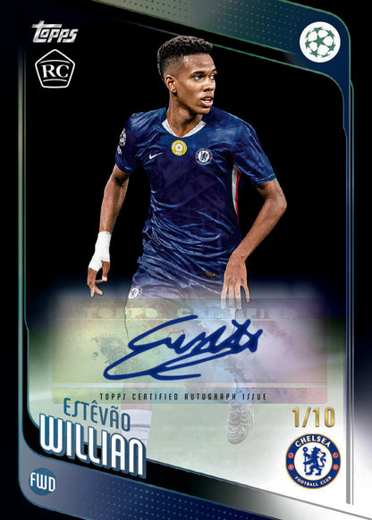 2025/26 Topps UEFA Club Competitions Soccer Blaster Box