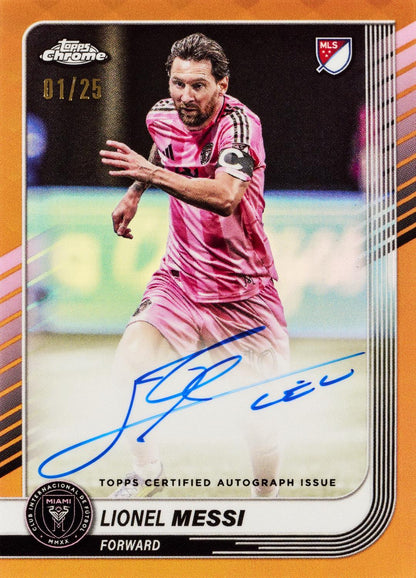 2025 Topps MLS Chrome Soccer Hobby Box