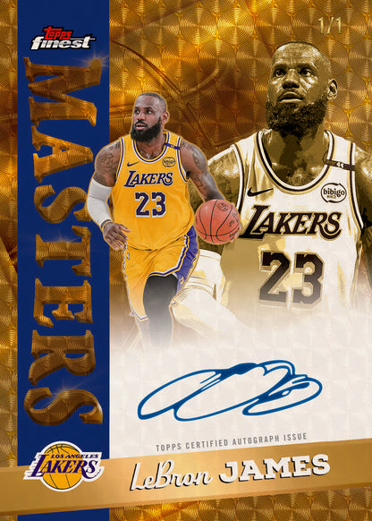 2025/26 Topps Finest Basketball Hobby Box