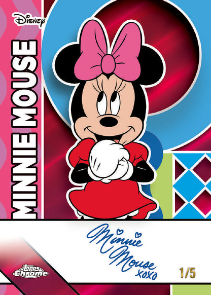 2026 Topps Chrome Disney Hobby 8 Box Case