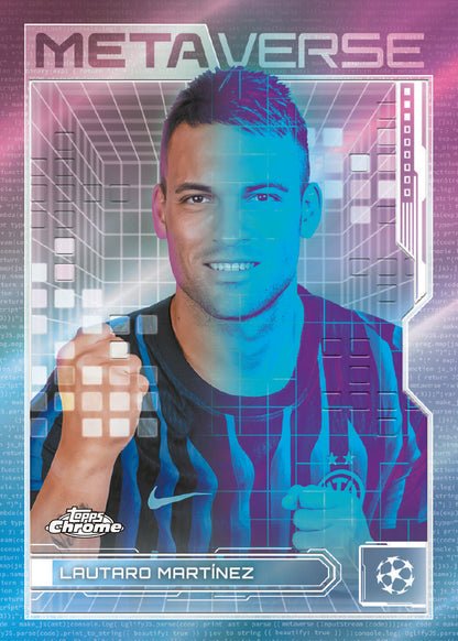 2025/26 Topps UEFA Club Competitions Chrome Soccer Delight Box