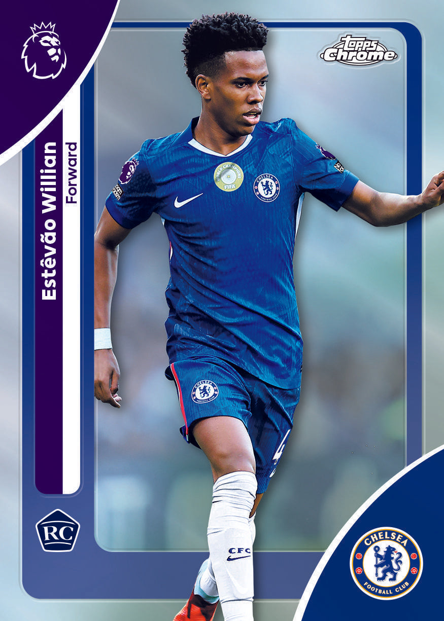 2026 Topps Chrome Premier League Soccer Blaster Box