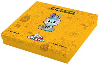 2025 Topps Chrome Labubu 10th Anniversary Hobby Box